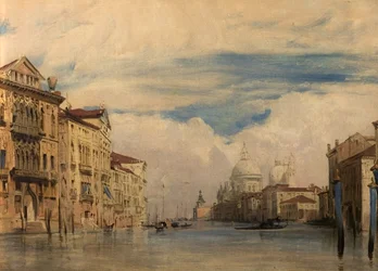 Le Grand Canal, Venise, Italie, 1826-27